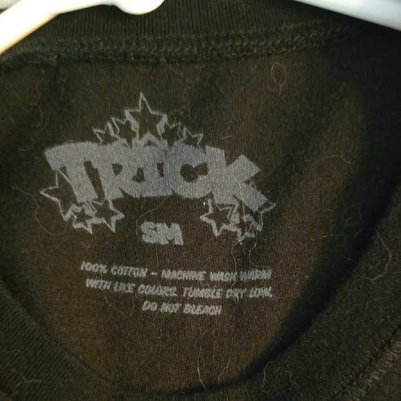 2000's Goth Shamrock Fairy Baby Tee From Hot Topic - Picture 4 of 4